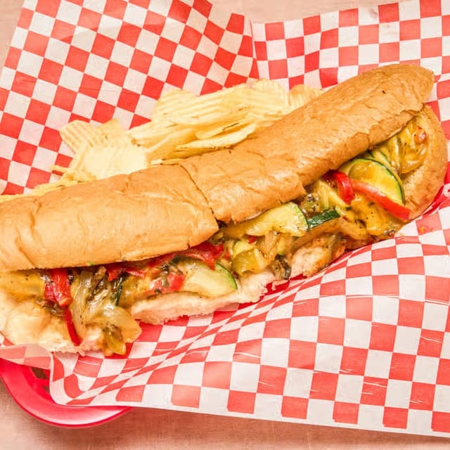Veggie Cheesesteak.