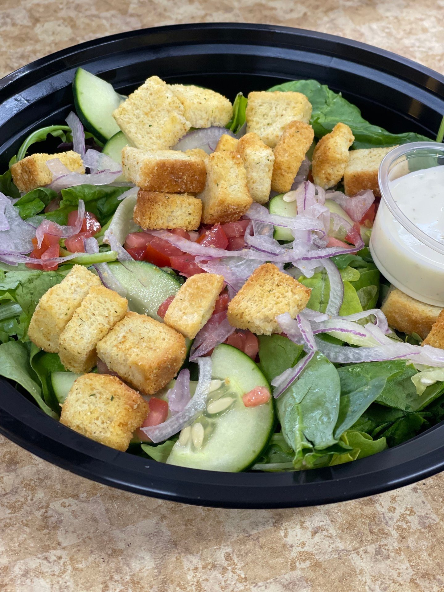 Field of Greens Salad.