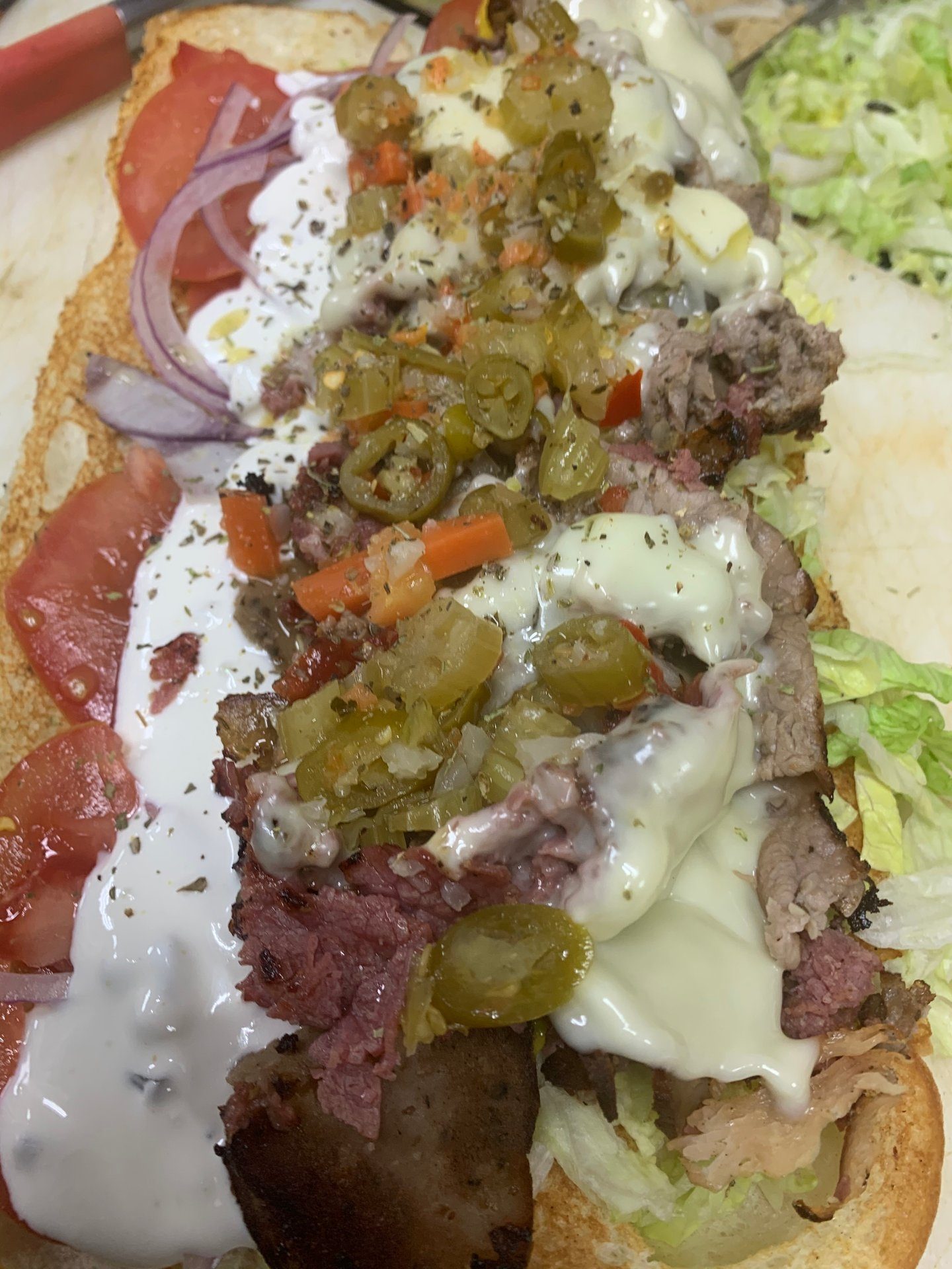 Jim Shoo Sandwich.