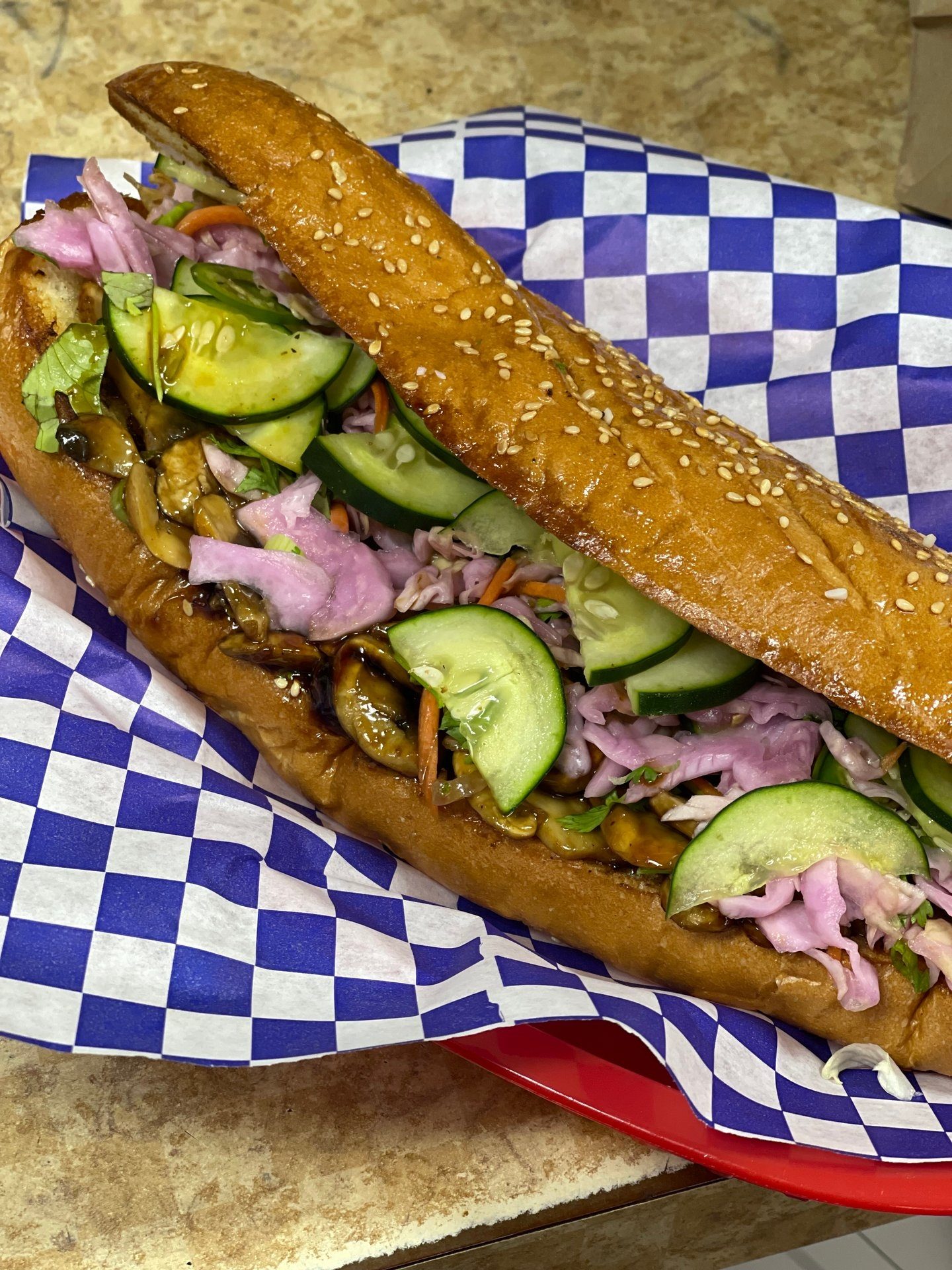 Vegan Banh Mi.