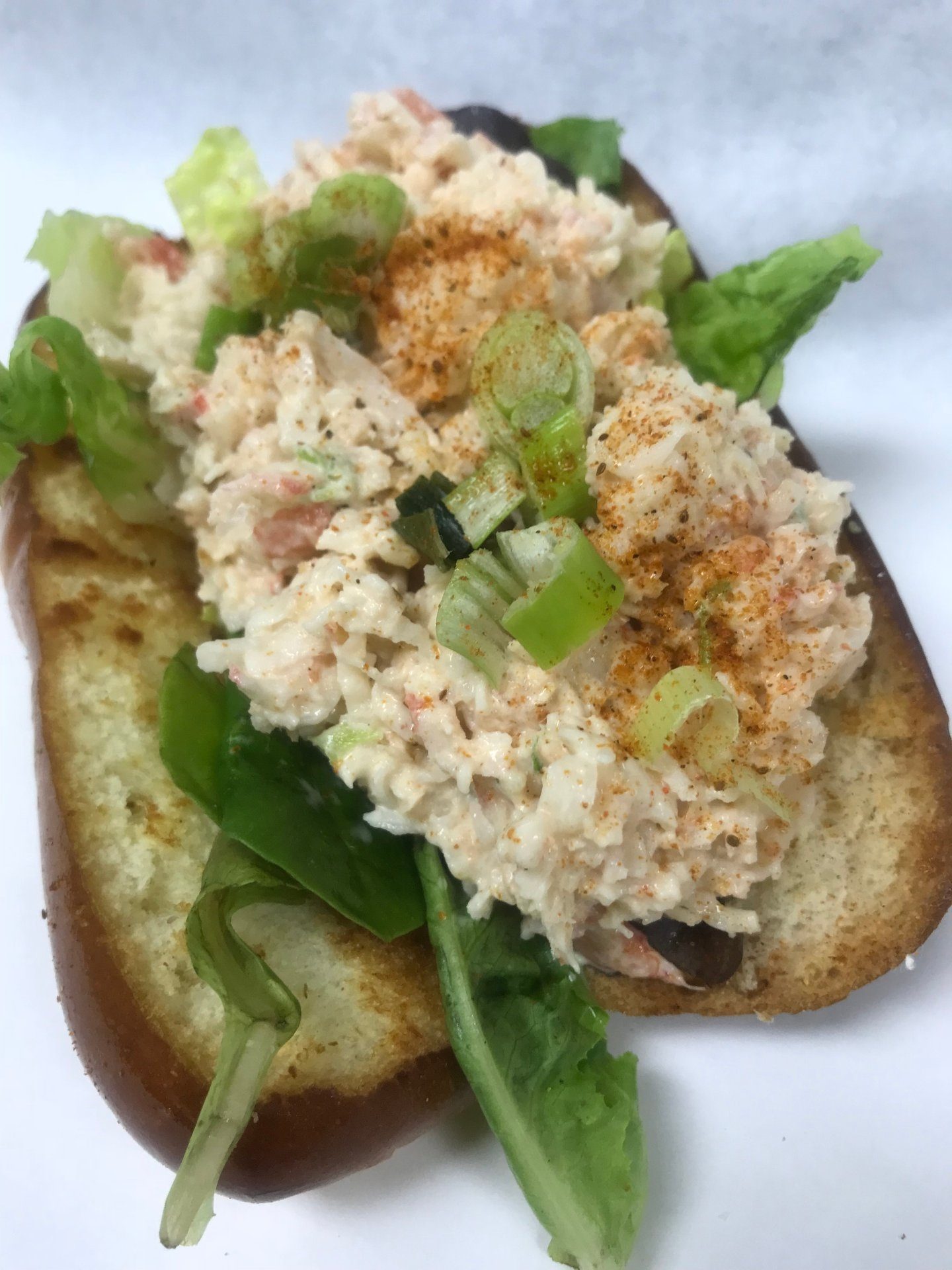 Lieber's Lobster Roll Veggie.
