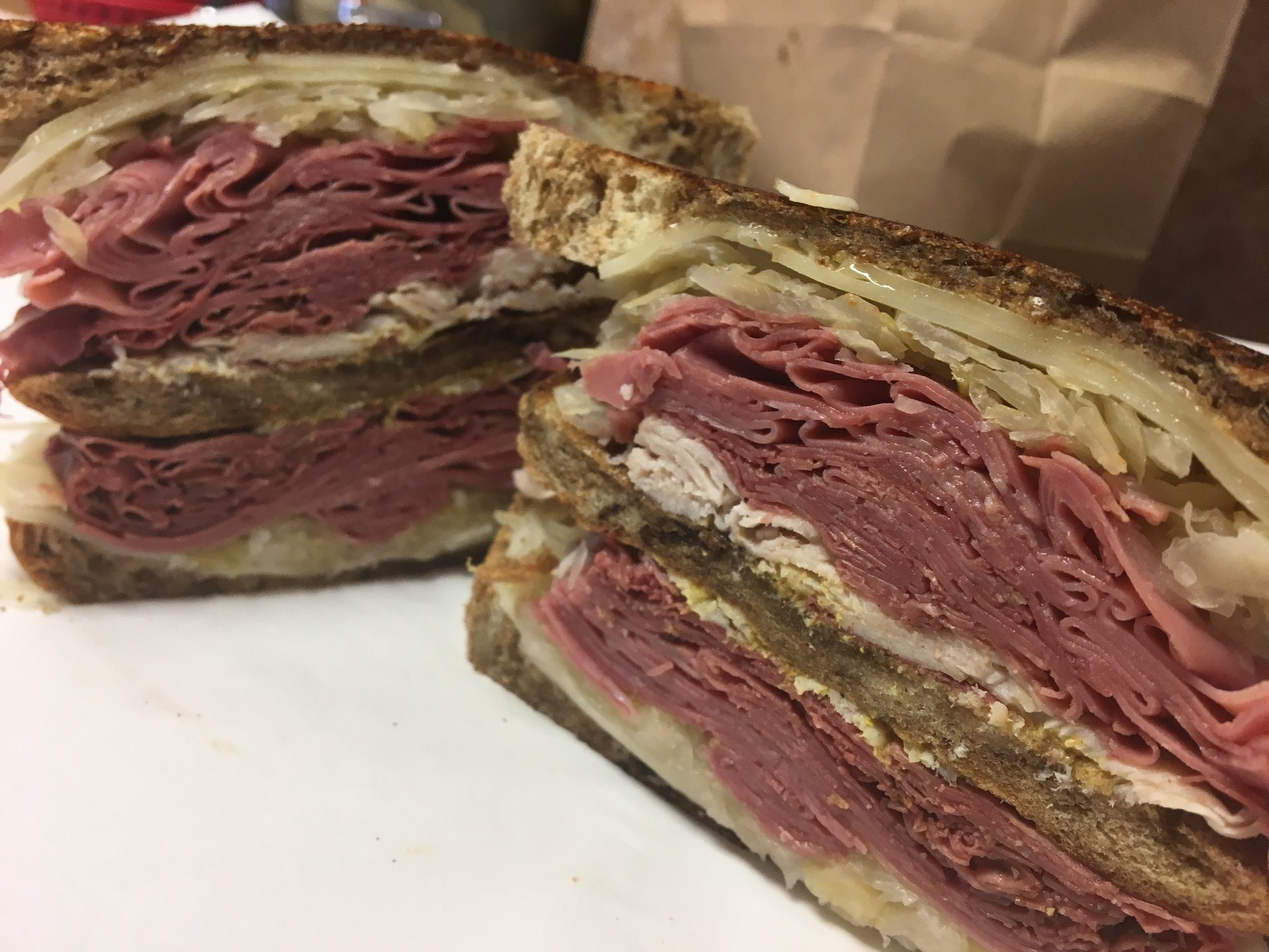 Gayle's Super Reuben.