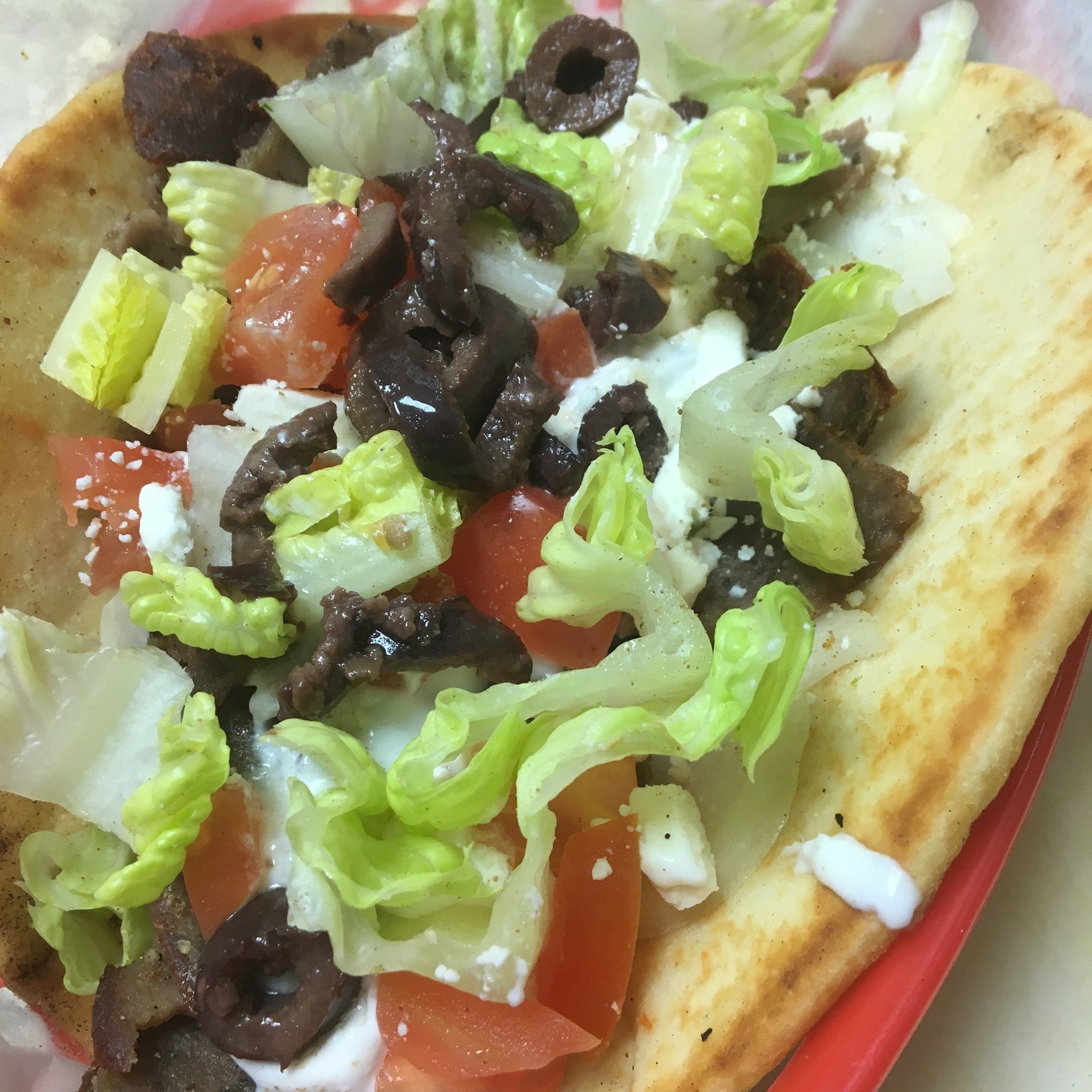 Doner Kabob Gyro.