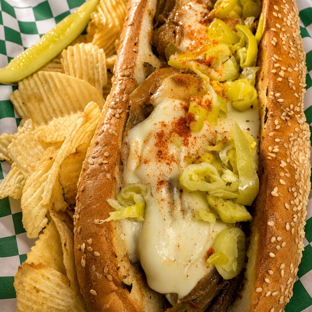 BBQ Pot Roast Sandwich.