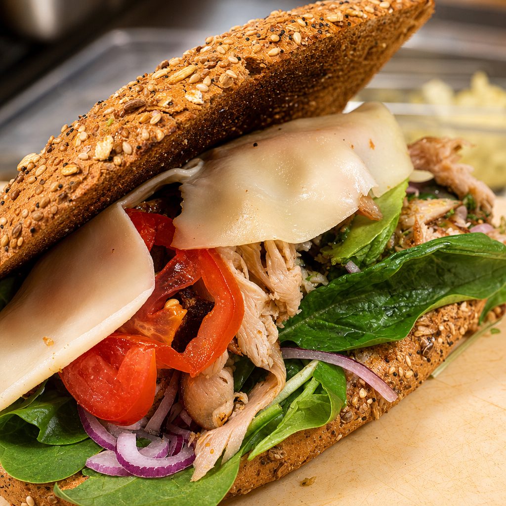 Chicken Pesto.