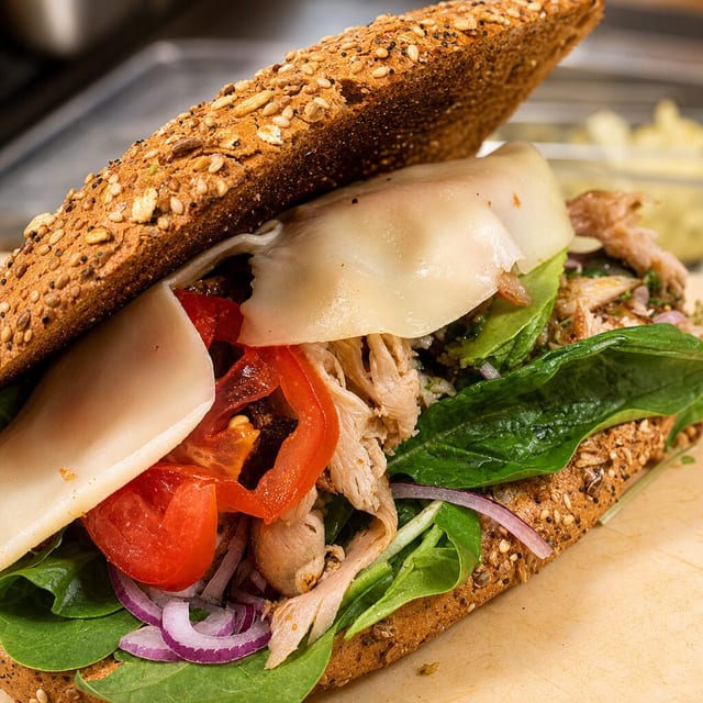 Chicken Pesto.
