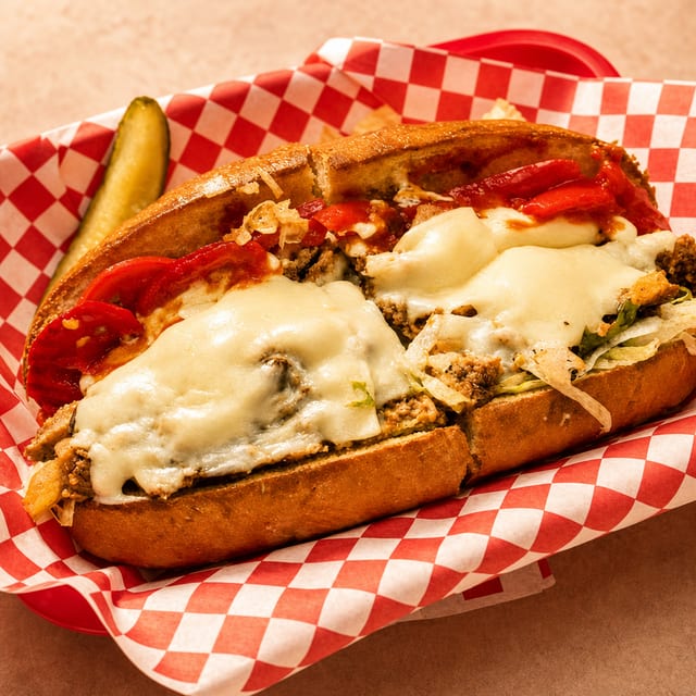 Chopped Cheese Sandwich.